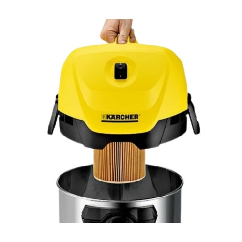 Karcher Bidone Aspira Polvere Aspiratutto Liquidi Professionale Sacchetti Filtro