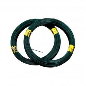 Filo di Tensione 2.8 mm 5 rotoli da 100 metri in Acciaio Plastificato Verde