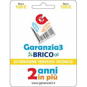 Estensione Garanzia3 BRICO - Proteggi i Tuoi Acquisti per 48 Mesi