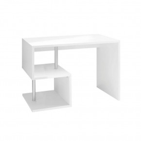 Scrivania Bianco con Ripiani Libreria Documenti Ufficio Cameretta Studio 2