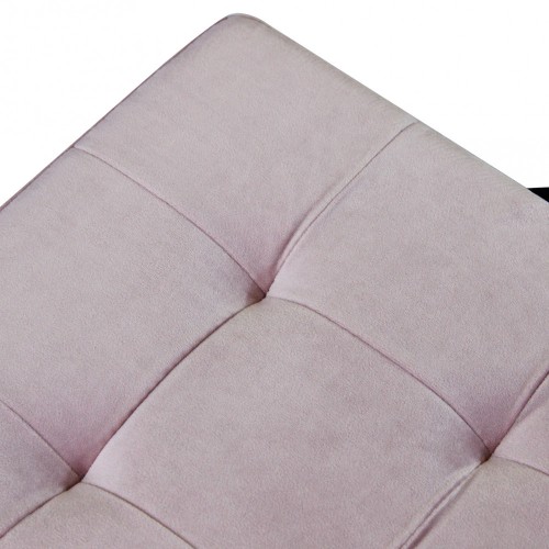 Pouf Contenitore Portaoggetti Rosa Quadrato Portaoggetti 38x38 cm