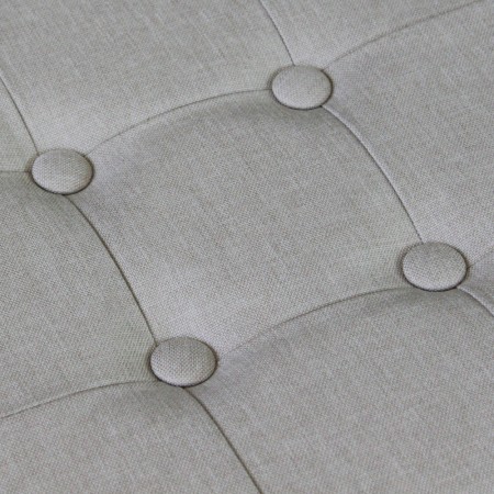 Pouf Contenitore Poggiapiedi Tortora Quadrato 38x38x40 cm