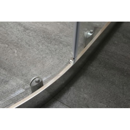 Box Doccia Tondo Semicircolare Vetro Cristallo 80x80 90x90 Angolare Scorrevole 4