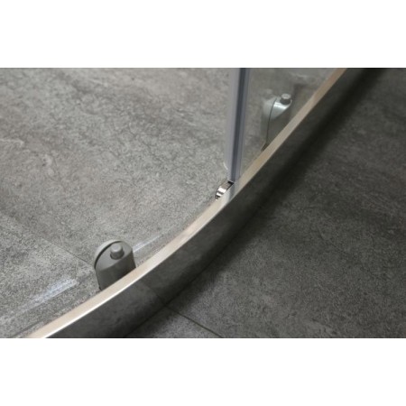Box Doccia Tondo Semicircolare Vetro Cristallo 80x80 90x90 Angolare Scorrevole 4