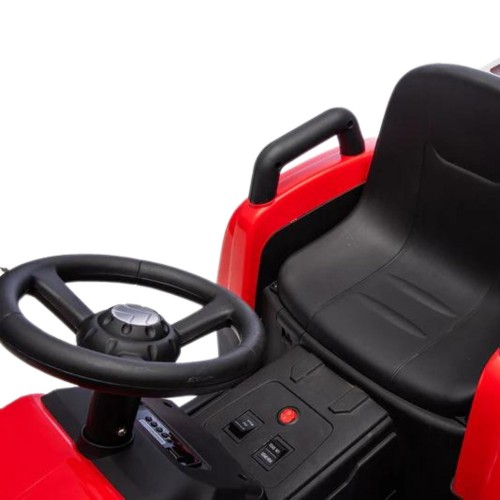 Trattore Elettrico 12V per Bambini con telecomando Rosso