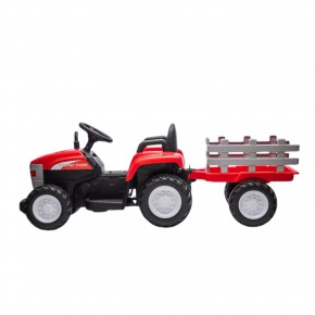 Trattore Elettrico 12V per Bambini con telecomando Rosso 2