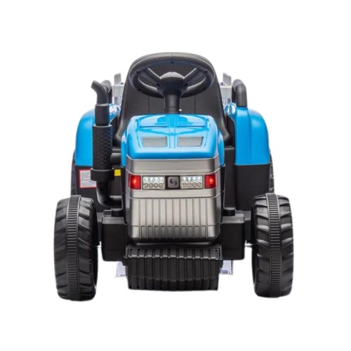 Trattore Elettrico 12V per Bambini con Telecomando Blu