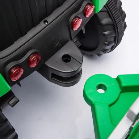Trattore Elettrico 12V per Bambini con telecomando Verde