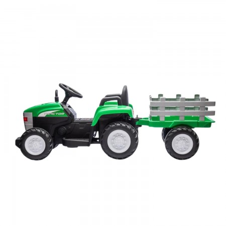 Trattore Elettrico 12V per Bambini con telecomando Verde