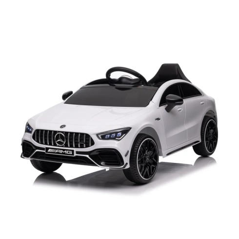 Macchina Elettrica per Bambini Mercedes Cla45 Bianco 12V