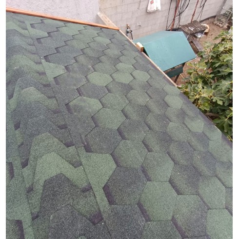 Tegole Canadesi Verde Rosso Bituminose per Tetto Legno Casette Gazebo Pergole | BricoShop24