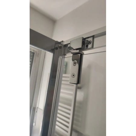 Box Doccia 3 Lati 6 mm Anta Battente Saloon 60 70 80 90 100 110 120 130 140 cm