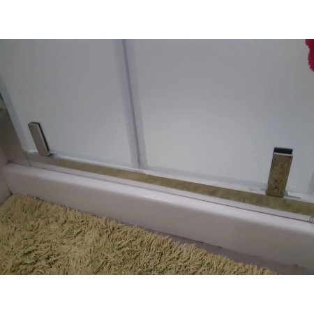 Box Doccia 3 Lati Opaco 6 mm Anta Battente Saloon 60 70 80 90 100 120 130 140 cm | BricoShop24