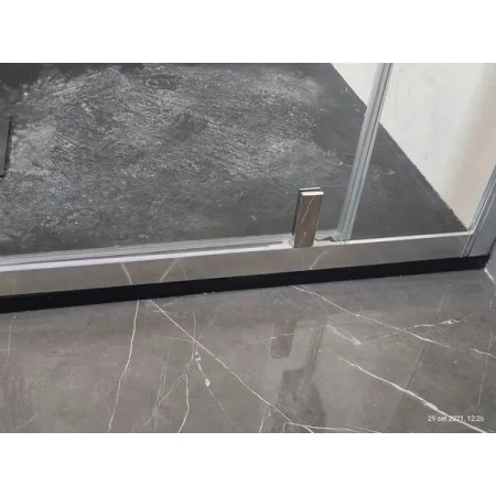 Box Doccia 3 Lati 6 mm Anta Battente Saloon 60 70 80 90 100 110 120 130 140 cm