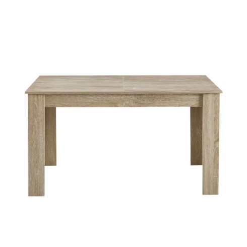 Tavolo da Pranzo Estensibile Allungabile 140x90x78 cm Rovere