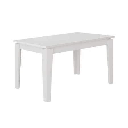 Tavolo da Pranzo Estensibile Allungabile 140/190 x 80 Bianco