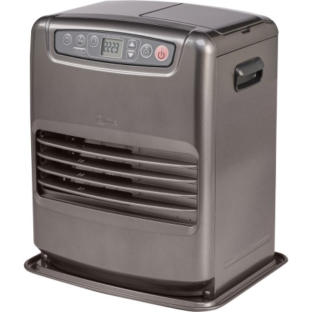 Stufa a Combustibile Liquido Elettrica 3 Kw Serbatoio 5lt Grigio