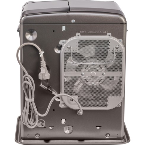 Stufa a Combustibile Liquido Elettrica 3 Kw Serbatoio 5lt Grigio