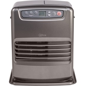 Stufa a Combustibile Liquido Elettrica 3 Kw Serbatoio 5lt Grigio 2