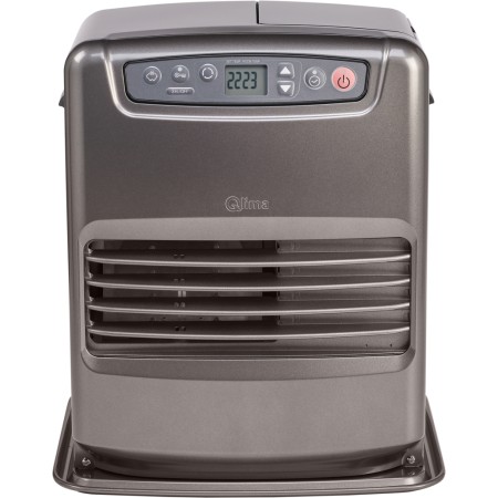 Stufa a Combustibile Liquido Elettrica 3 Kw Serbatoio 5lt Grigio