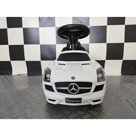 Auto Mercedes SLS Bianca Cavalcabile per Bambini