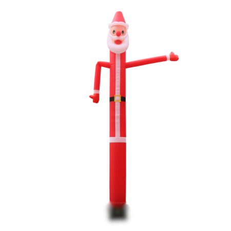 Sky Dancer gonfiabile Natalizio Babbo Natale senza motore 6 metri