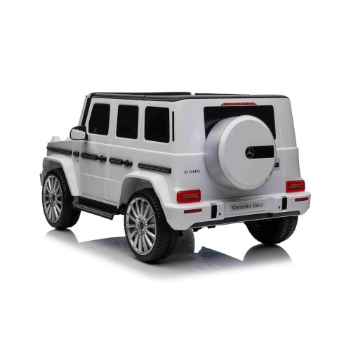 Mercedes Benz G500 Bianca 12V Macchina Elettrica per Bambini
