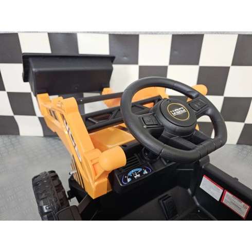 Ruspa JCB Sitemaster Giallo Elettrico per Bambini
