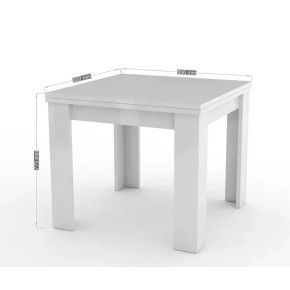 Tavolo Allungabile da 90 cm a 180 cm Apertura a Libro Grigio