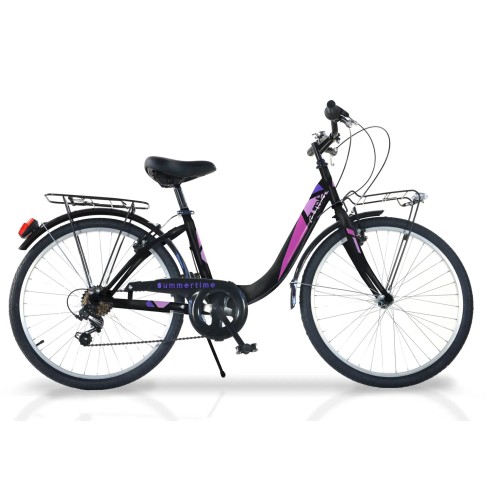 Bicicletta da Ragazza Donna Ruota 26 Pollici Mountain bike