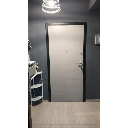 Portone Blindato per Interno Classe 3 Porta Blindata Ingresso Noce Portoncino