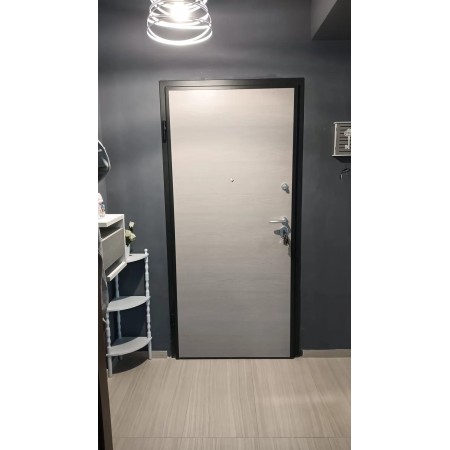 Portone Blindato per Interno Classe 3 Porta Blindata Ingresso Noce Portoncino