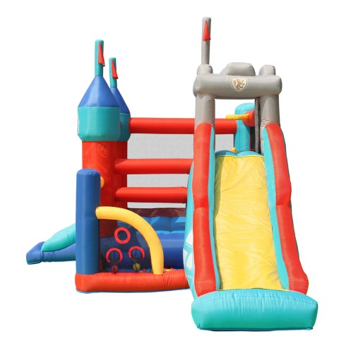 Castello gonfiabile bambini 485x320 13 attività medioevo colorato