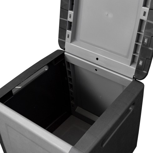 Baule in Resina Multiuso Mobile da Giardino per Interno Esterno Contenitore