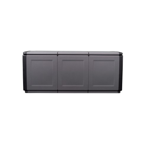 Baule in Resina Cassapanca da Giardino Esterno Interno Plastica | BricoShop24