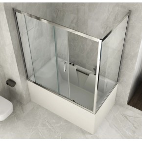 Parete Sopravasca Scorrevole in Cristallo 6 mm Box Vasca | BricoShop24