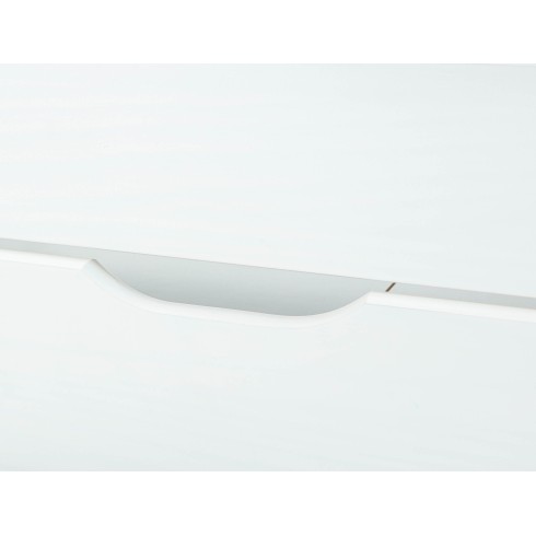 Struttura 2 Letti singoli 90x200 cm Bianco con Cassetti