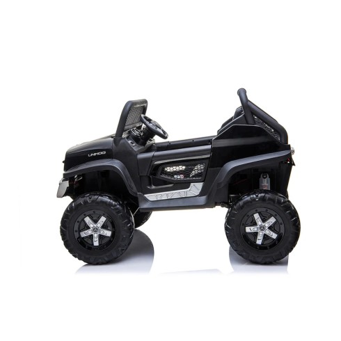Macchina Elettrica per Bambini Mercedes Unimog Fuori Strada Nero