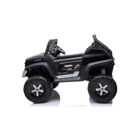 Macchina Elettrica per Bambini Mercedes Unimog Fuori Strada Nero