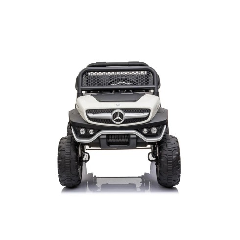 Macchina Elettrica per Bambini Mercedes Unimog Fuori Strada Bianco