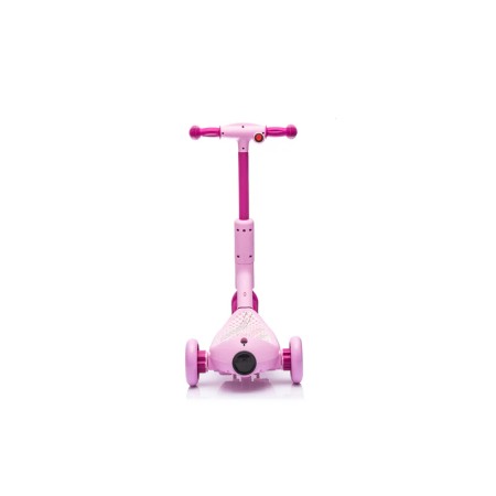 Monopattino Elettrico per Bambini Rosa Deluxe con Protezioni