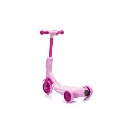 Monopattino Elettrico per Bambini Rosa Deluxe con Protezioni