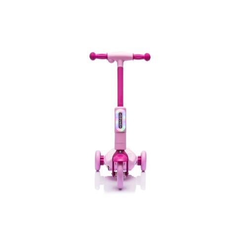 Monopattino Elettrico per Bambini Rosa Deluxe con Protezioni