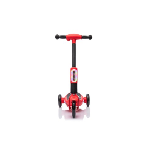 Monopattino Elettrico per Bambini Rosso Deluxe con Protezioni