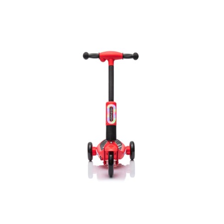 Monopattino Elettrico per Bambini Rosso Deluxe con Protezioni