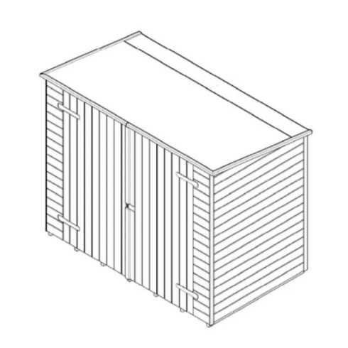 Casetta Armadio in Legno 16 mm Pavimento per Attrezzi | BricoShop24
