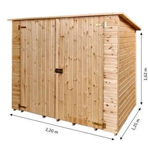 Casetta Armadio in Legno 16 mm Pavimento per Attrezzi | BricoShop24 2