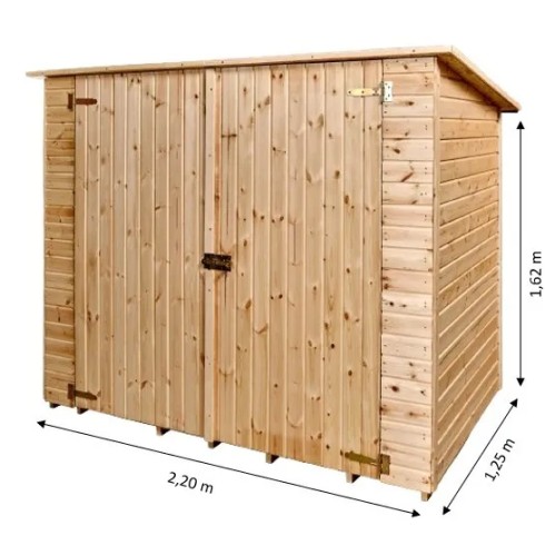 Casetta Armadio in Legno 16 mm Pavimento per Attrezzi | BricoShop24