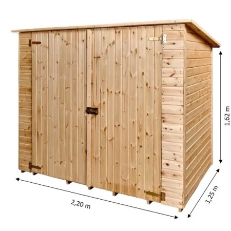 Casetta Armadio in Legno 16 mm Pavimento per Attrezzi | BricoShop24