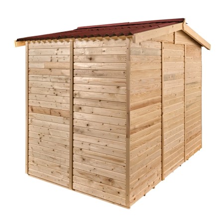Casetta 2.4x1.6 in Legno Pannelli 16 mm con Pavimento | BricoShop24